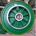 KM755995H07 MX20 TRACTION SHEAVE 600MM لمصاعد KONE